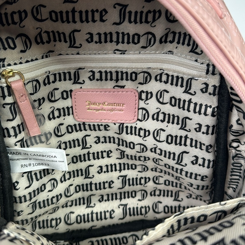 Juicy Couture Mini Backpack Pink - Picture 7 of 11